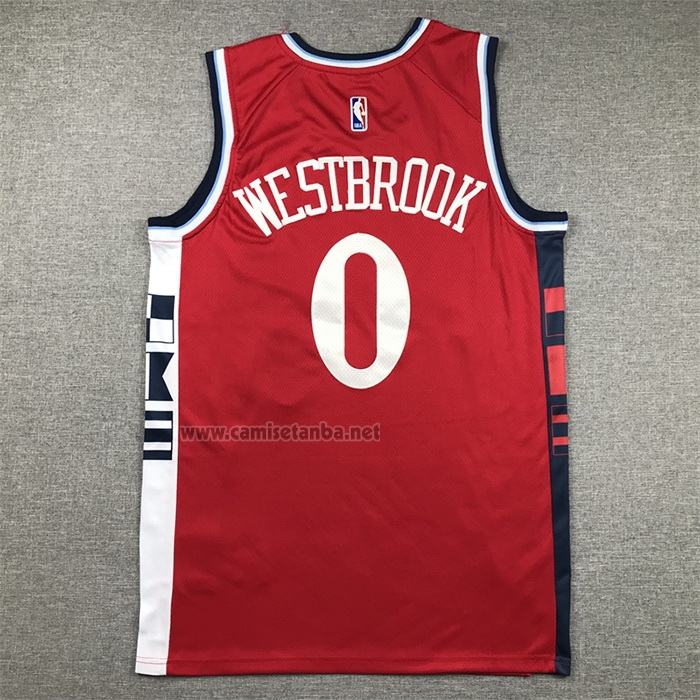Camiseta Los Angeles Clippers Russell Westbrook #0 Statement 2024-25 Rojo